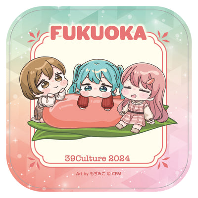 39Culture 2024 ご当地 ミニタオル / 福岡