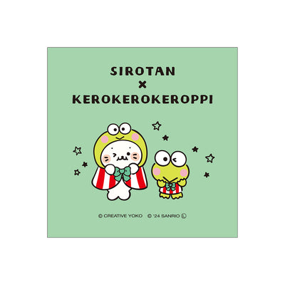 しろたん × はぴだんぶい ハンドタオル / しろたん×けろけろけろっぴ