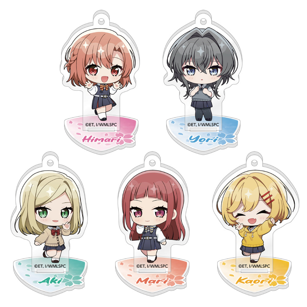 トレーディングアクリルスタンドキーホルダー