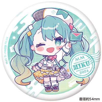 マジカルミライ2024 ぷにぷに缶バッジ / 初音ミク 鹿田ないver.