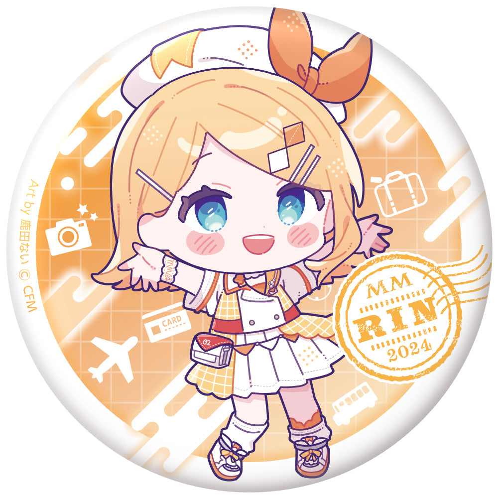 ぷにぷに缶バッジ / 鏡音リン 鹿田ないver.※各2限