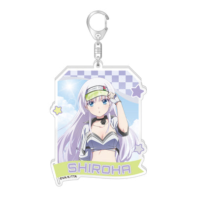 Summer Pockets BIGアクリルキーホルダー / 鳴瀬 しろは