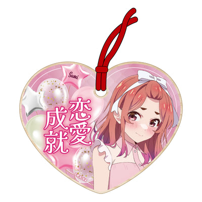 彼女、お借りします 描き下ろし絵馬風ストラップ ドレスver. / 桜沢墨