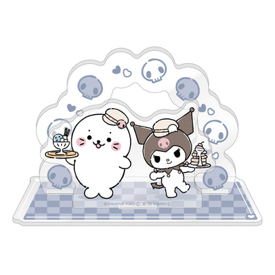 しろたん × サンリオキャラクターズ vol.3 アクリルジオラマ / しろたん×クロミ