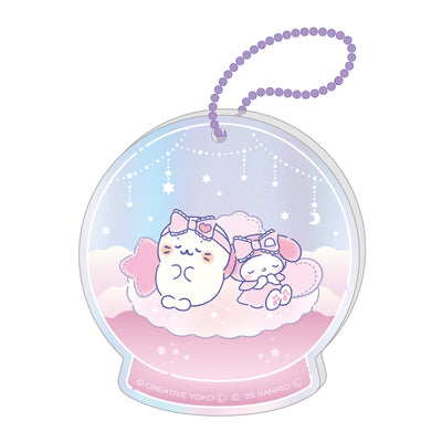 しろたん × サンリオキャラクターズ vol.3 オーロラアクリルキーホルダー / しろたん×マイメロディ