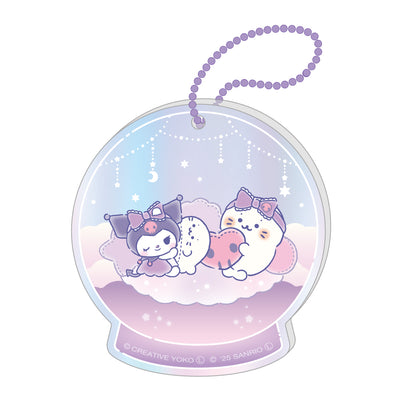しろたん × サンリオキャラクターズ vol.3 オーロラアクリルキーホルダー / しろたん×クロミ