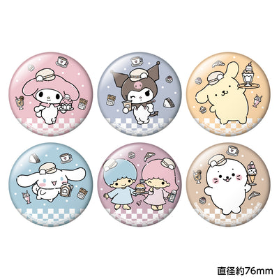 しろたん × サンリオキャラクターズ vol.3 トレーディングおっきめ缶バッジ(単品)