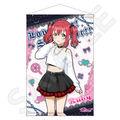 ラブライブ!サンシャイン!! 描き下ろしB2タペストリー / 黒澤 ルビィ