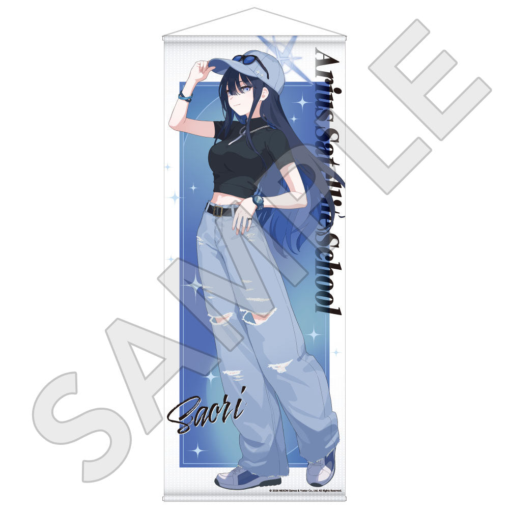 ブルーアーカイブ -Blue Archive- 描き下ろし等身大タペストリー 5.5th Anniversary POP UP STORE/サオリ