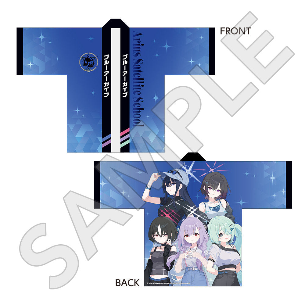 ブルーアーカイブ -Blue Archive- 描き下ろしフルグラフィックハッピ 5.5th Anniversary POP UP STORE/アリウス分校