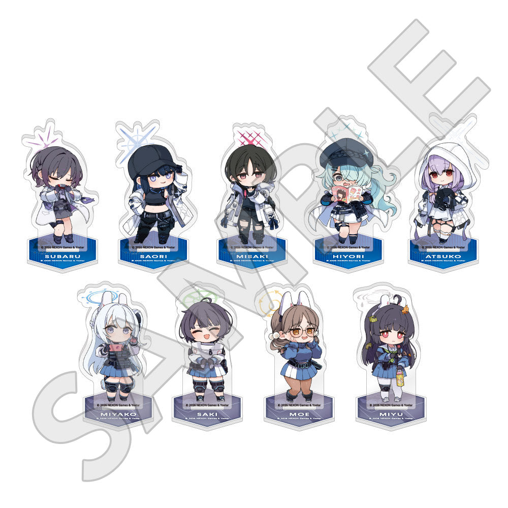 ブルーアーカイブ -Blue Archive- トレーディングアクリルスタンド 5.5th Anniversary POP UP STORE