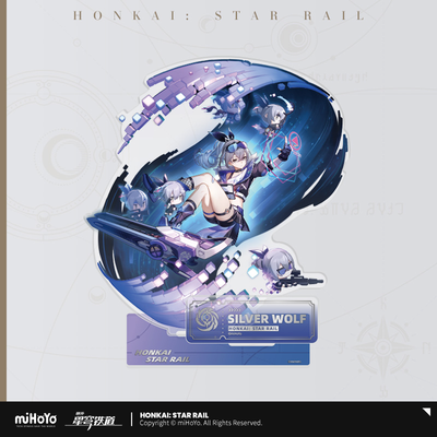 崩壊:スターレイル 立ち絵シリーズ アクリルスタンド 虚無運命 銀狼