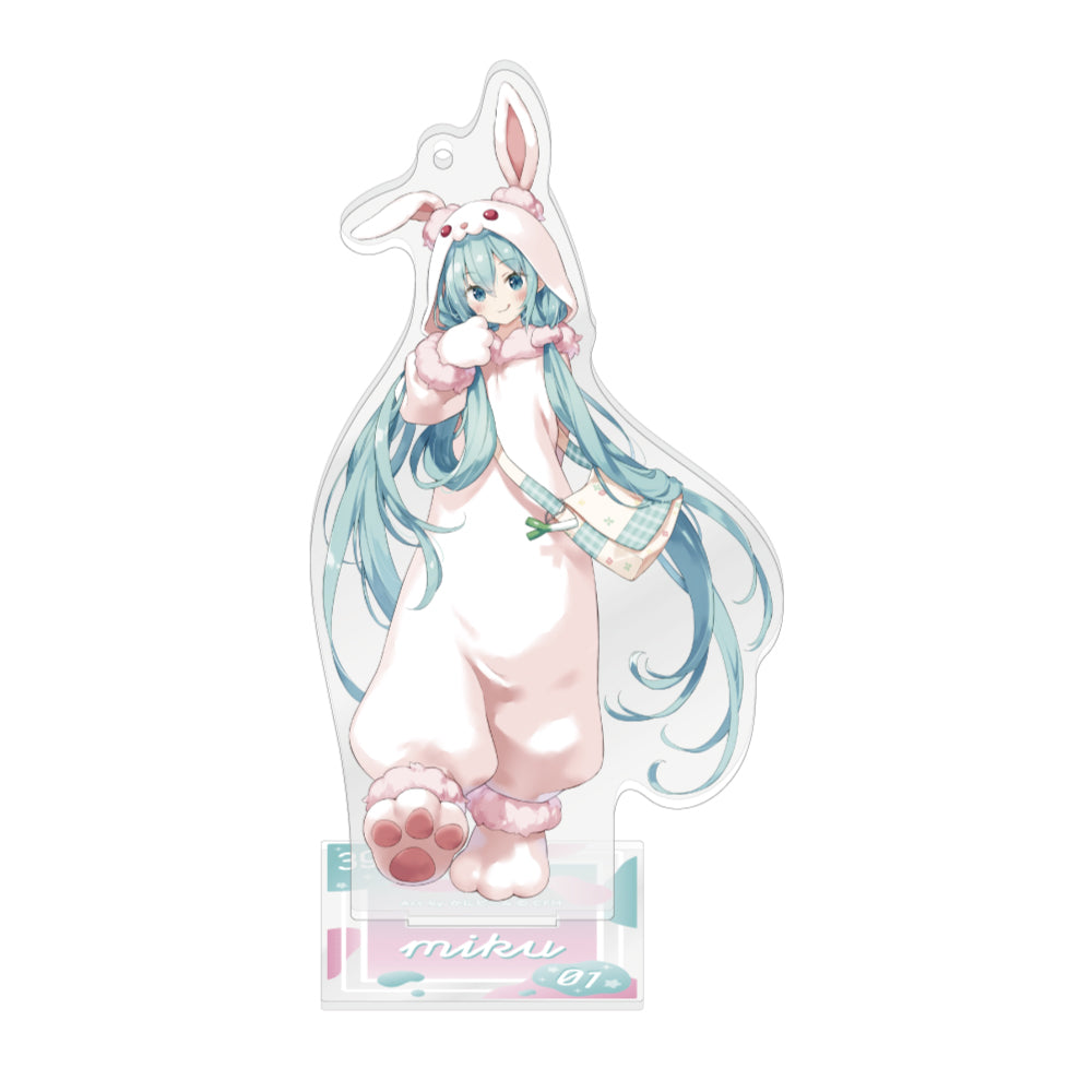 COSPLAY スタンド付きアクリルキーホルダー / 初音ミク