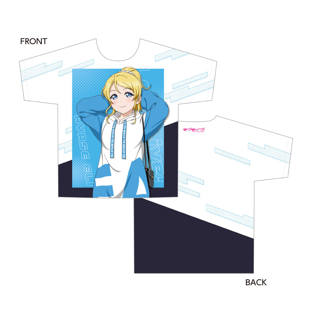 描き下ろしフルグラフィックTシャツ / 絢瀬絵里