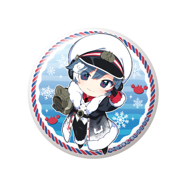 SNOW MIKU 2022 ぷにぷに缶バッジ/KAITOver.
