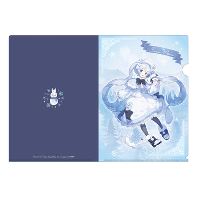 雪ミク×き花 クリアファイル