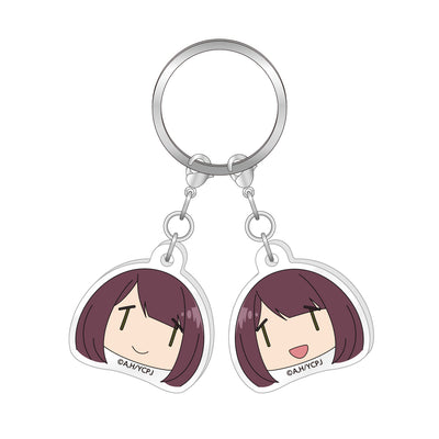 ゆるキャン△ SEASON３ SNSアイコンキーホルダー／土岐綾乃