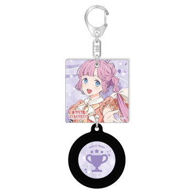ラブライブ！蓮ノ空女学院スクールアイドルクラブ 描き下ろしジャケット風レコードキーホルダー／安養寺 姫芽