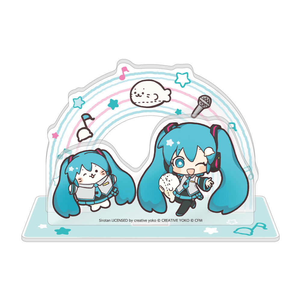 　ちびキャラアクリルジオラマ / 初音ミク