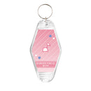 しろたん×初音ミク　モーテルキーホルダー / 巡音ルカ