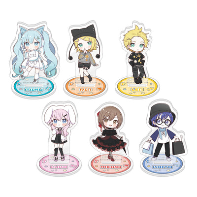 初音ミク トレーディングちびキャラアクリルスタンド akiba culture fashion(BOX)