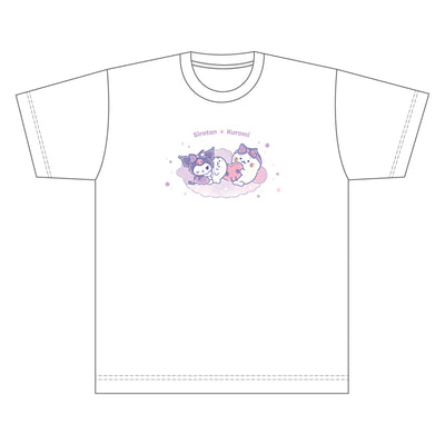 しろたん × サンリオキャラクターズ vol.3　Tシャツ / しろたん×クロミ