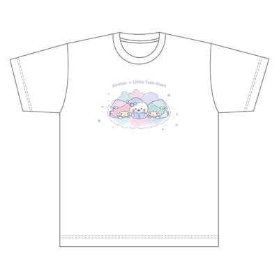 しろたん × サンリオキャラクターズ vol.3　Tシャツ / しろたん×リトルツインスターズ