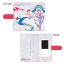 初音ミク レーシングVer.SPA 2025応援Ver. 手帳型スマートフォンケース