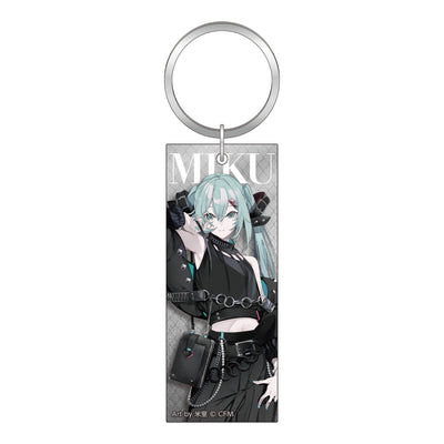 初音ミク×SOLWA メタリックアクリルキーホルダー Art by 米室