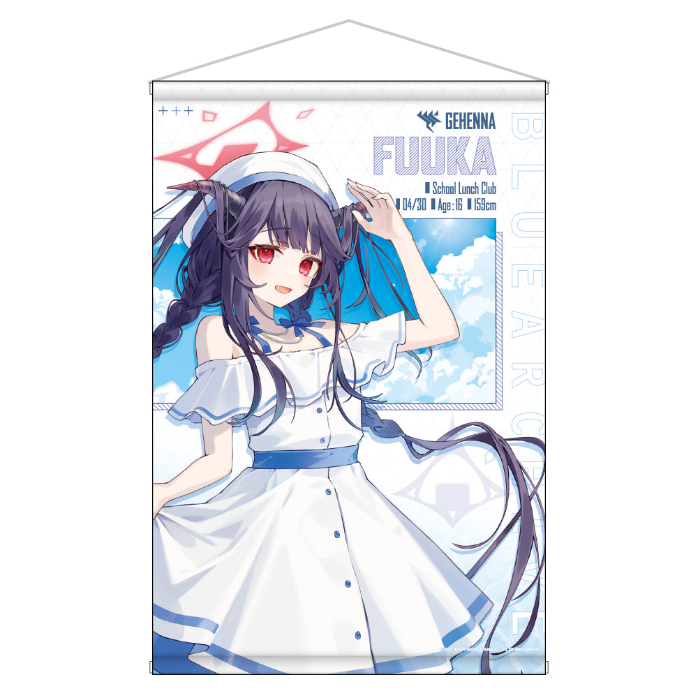  ブルーアーカイブ -Blue Archive- 描き下ろしB2タペストリー 4.5th Anniversary POP UP STORE / フウカ