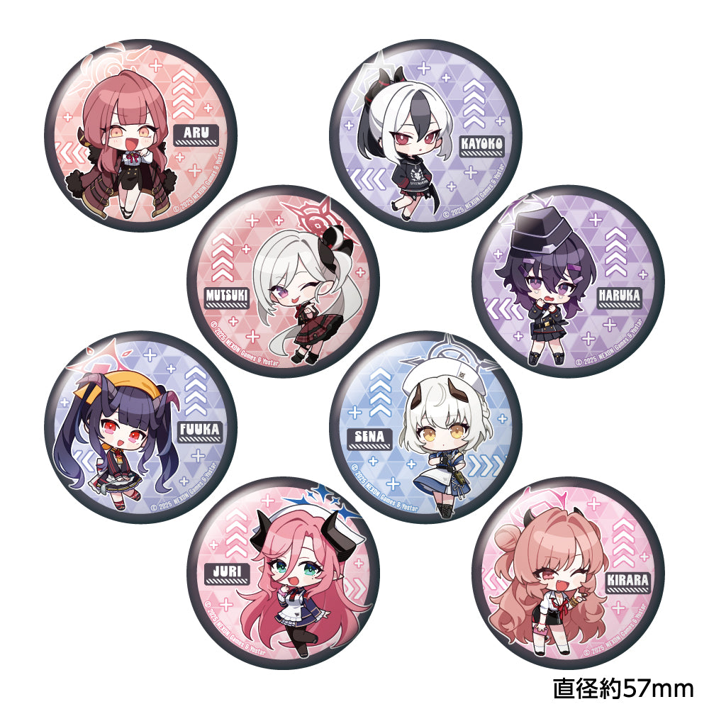  ブルーアーカイブ -Blue Archive- トレーディングちびキャラ缶バッジ 4.5th Anniversary POP UP STORE(BOX)