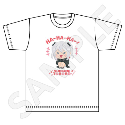 猫麦とろろ Tシャツ / HA～HA～HA～！