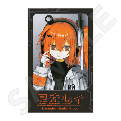 足立レイ ミニフォトカード Art by 適当緑 / A