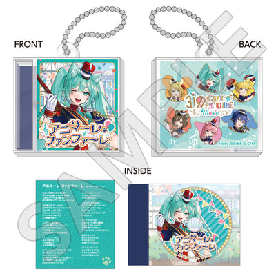 39Culture 2026 MUSIC CD風キーホルダー