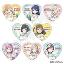 ラブライブ！蓮ノ空女学院スクールアイドルクラブ トレーディング描き下ろしハート缶バッジ（BOX）
