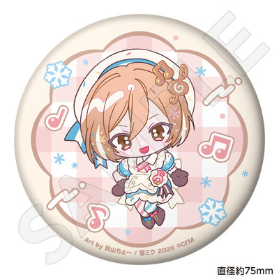 SNOW MIKU 2026 ぷにぷに缶バッジ MEIKO 前山ちぇ～ ver.