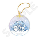 しろたん×雪ミク オーロラアクリルキーホルダー ちびキャラver. 【A】