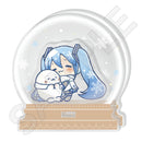 しろたん×雪ミク アクリルジオラマ 【C】