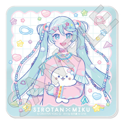 しろたん×初音ミク 第2弾 アクリルコースター 初音ミク