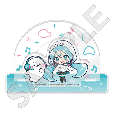 しろたん×初音ミク 第2弾 アクリルジオラマ 初音ミク