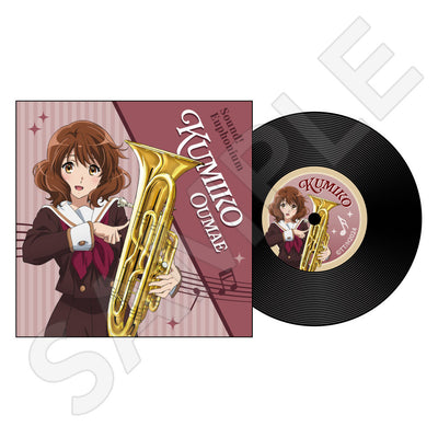 『最終楽章 響け！ユーフォニアム』 レコード風コースター / 黄前久美子