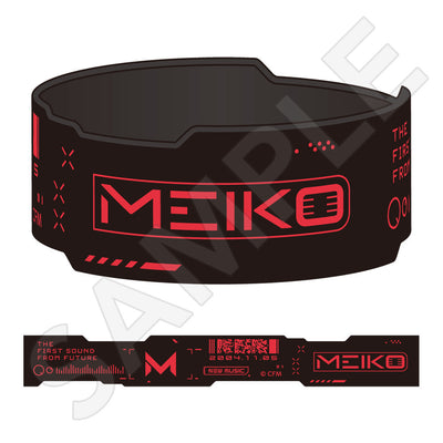 初音ミク 秋葉原フェスティバル2026 ラバーバンド サイバーパンクver. MEIKO