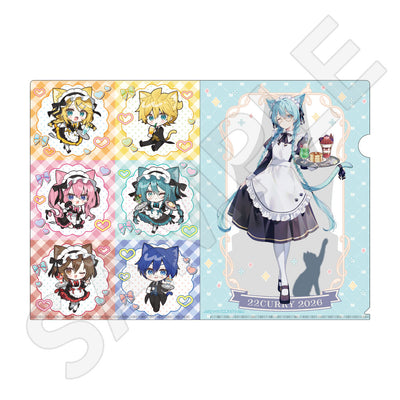 初音ミク 秋葉原フェスティバル2026 クリアファイル 猫耳カフェver.
