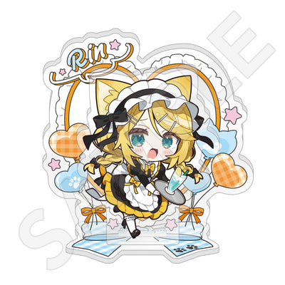 初音ミク 秋葉原フェスティバル2026 ちびキャラアクリルジオラマ 猫耳カフェver. 鏡音リン