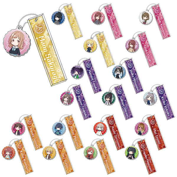 アイドルマスター シャイニーカラーズ　283プロダクション　ロッカーキーホルダー 【BOX】