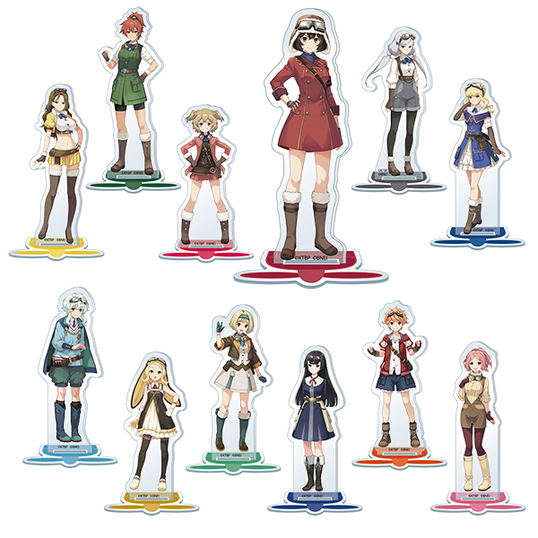 荒野のコトブキ飛行隊　大空のテイクオフガールズ　トレーディングアクリルフィギュアvol.1（BOX）
