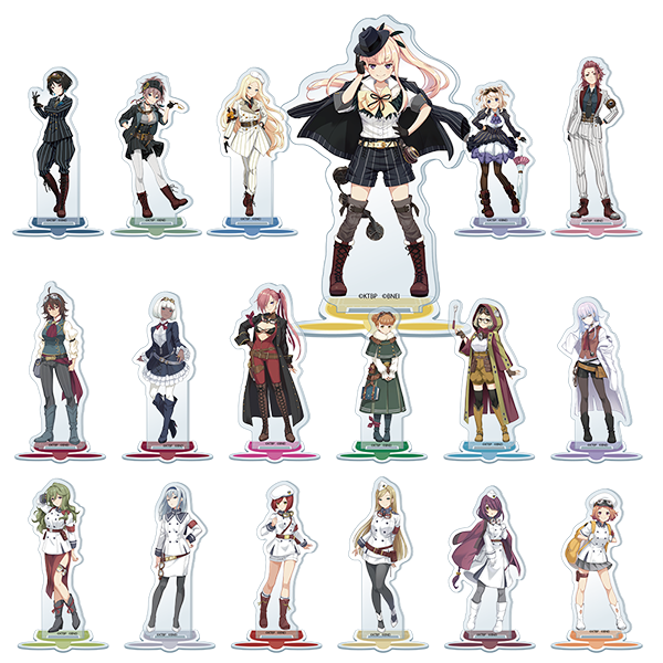 荒野のコトブキ飛行隊　大空のテイクオフガールズ　トレーディングアクリルフィギュアvol.2（BOX）