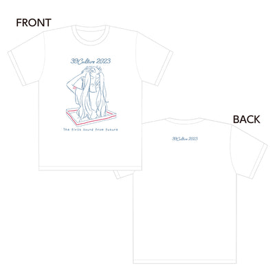 39Culture 2023 アート ビッグシルエットTシャツ