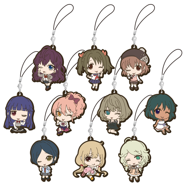 アイドルマスターシンデレラガールズ　てへぺろラバーストラップ
