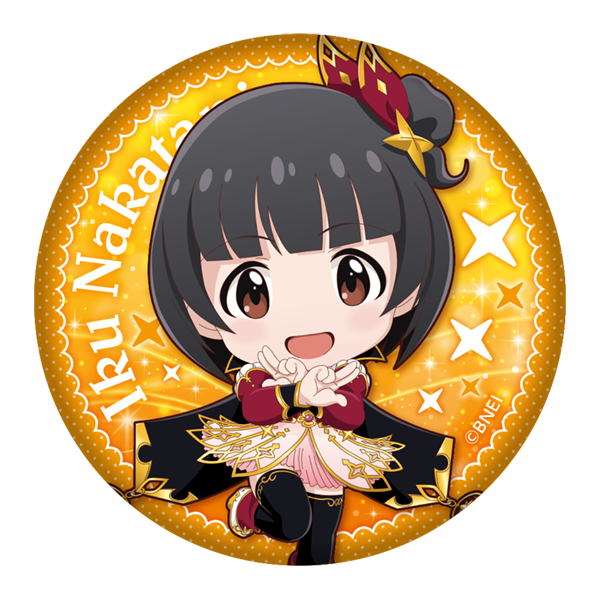 アイドルマスター ミリオンライブ！　ぷにぷに缶バッジ【中谷育 ver.】
